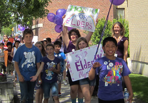 Walking to Raise Awareness Walking to Raise Awareness
