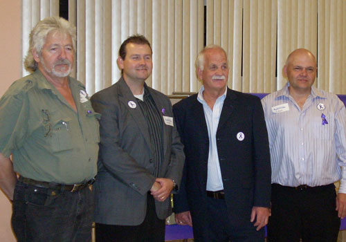 Politicans Showing Support
